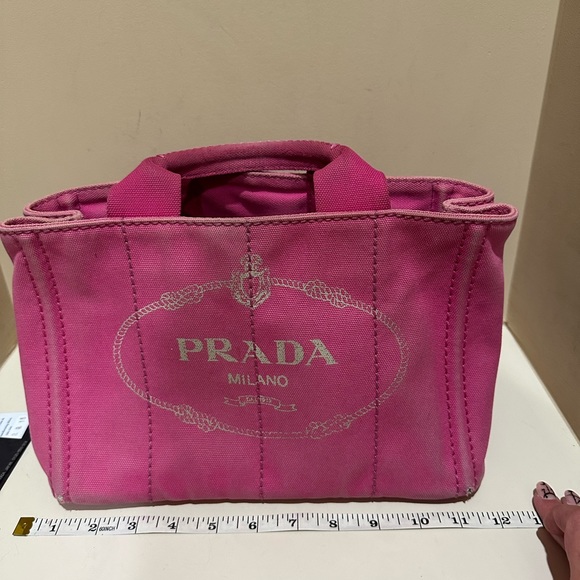 Prada Canapa Pink (Fuxia) Tote - Picture 9 of 11